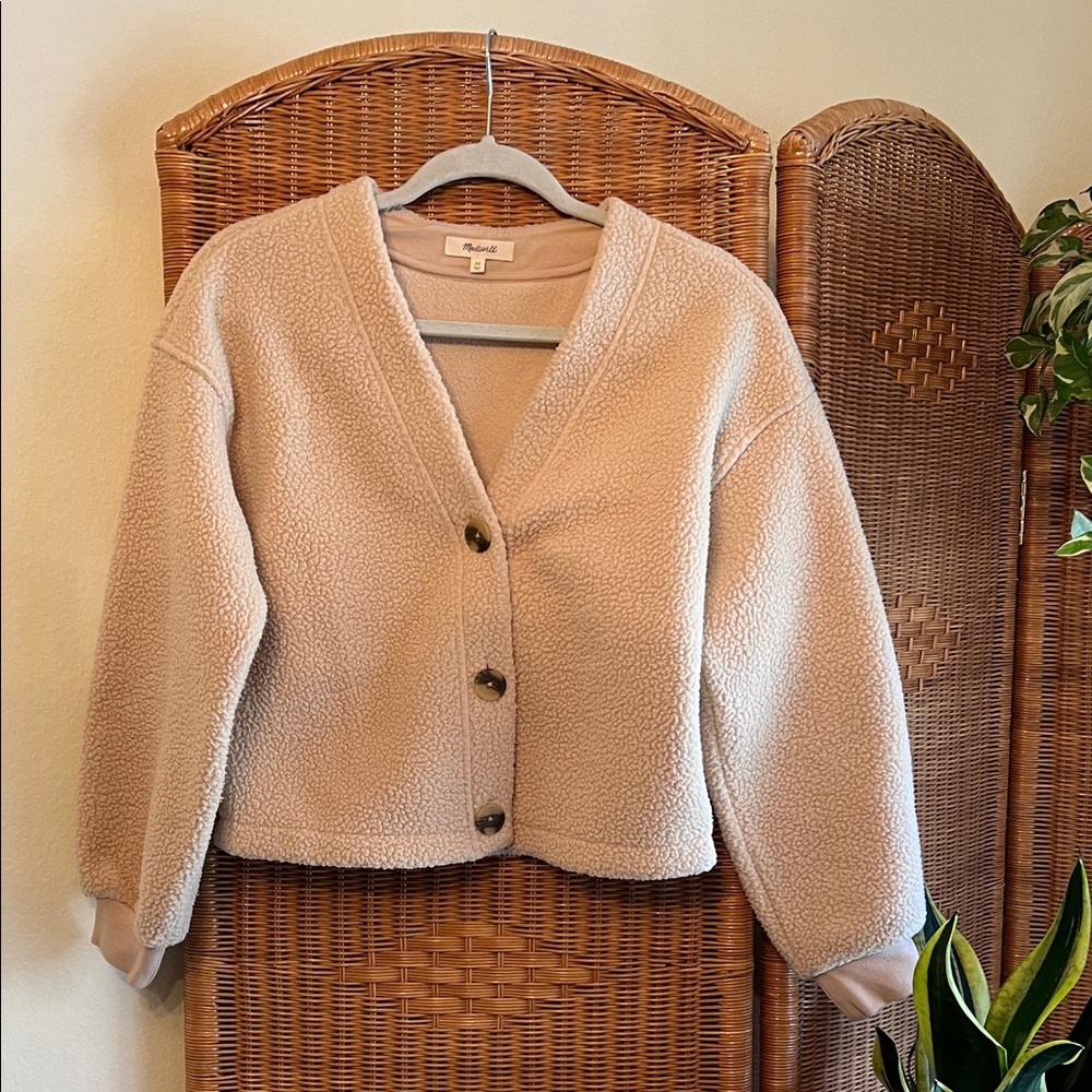 Madewell Resourced Fleece Cardigan